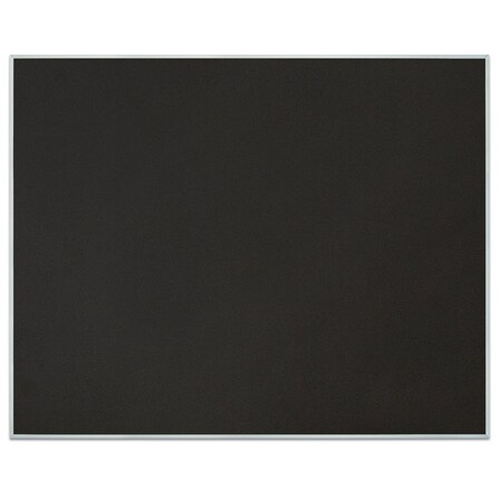 United Visual Products Corkboard, Fabric, Blk/Cobac, 2 Door, 48x36" UV303-BLACK-COBACC
